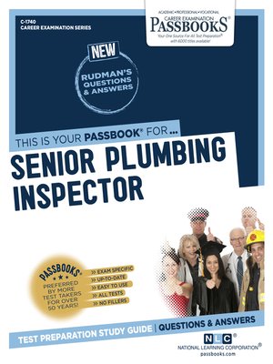 cover image of Senior Plumbing Inspector